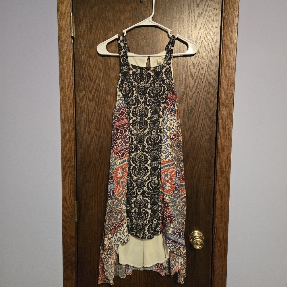 Miami Bohemian Multicolor Sleeveless Dress - Picture 2 of 4